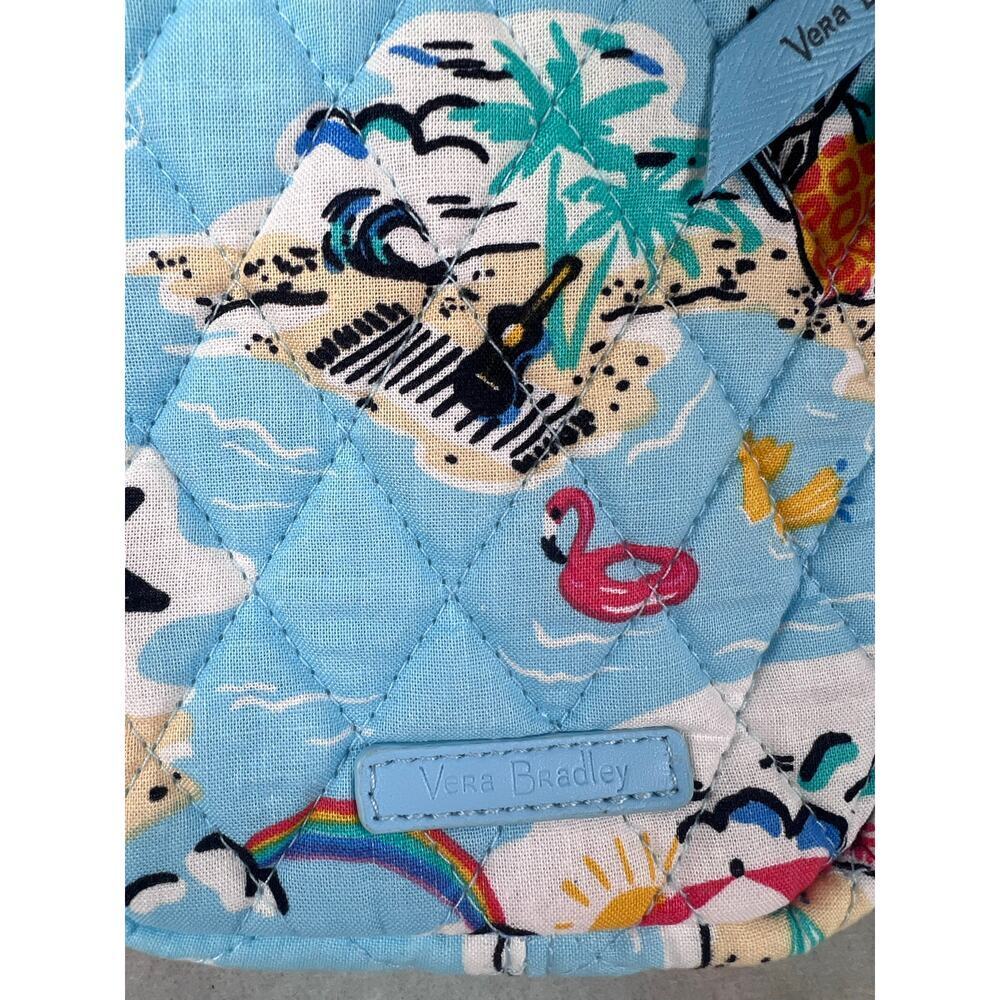 Vera Bradley Easy RFID Crossbody Purse Beach Treasures NEW Phone Pocket - Picture 6 of 10